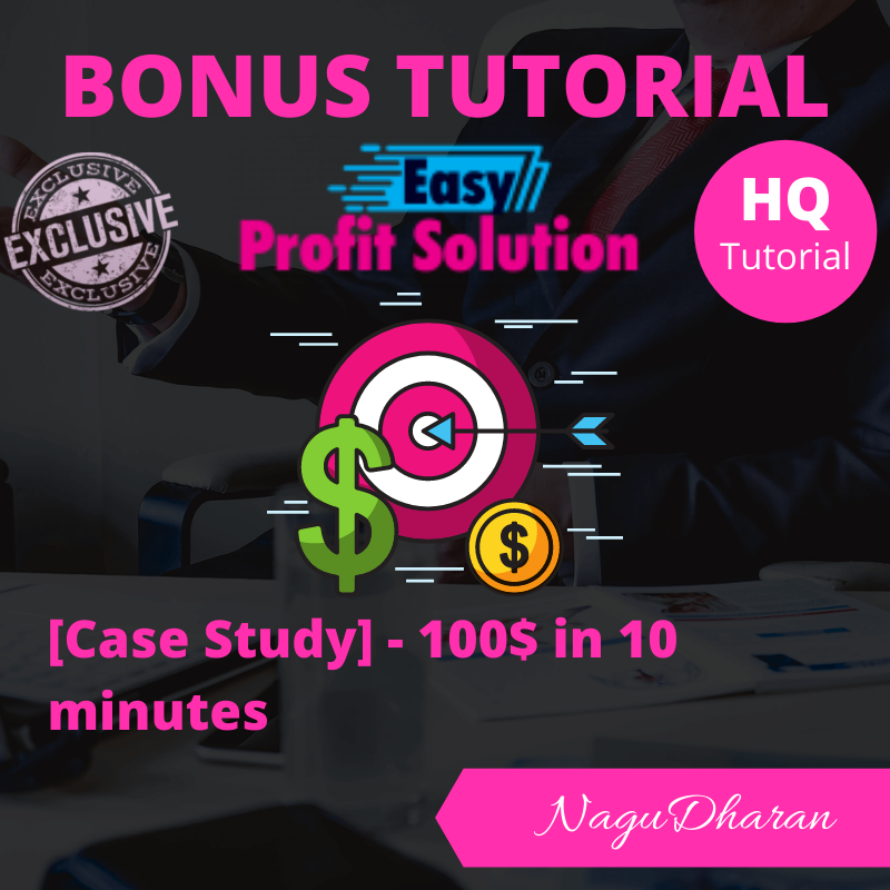 Easy profit Solution Bonus #1
