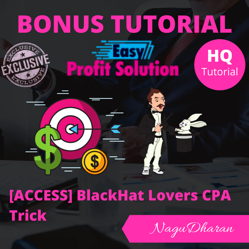 Easy Profit Solution Bonus #4