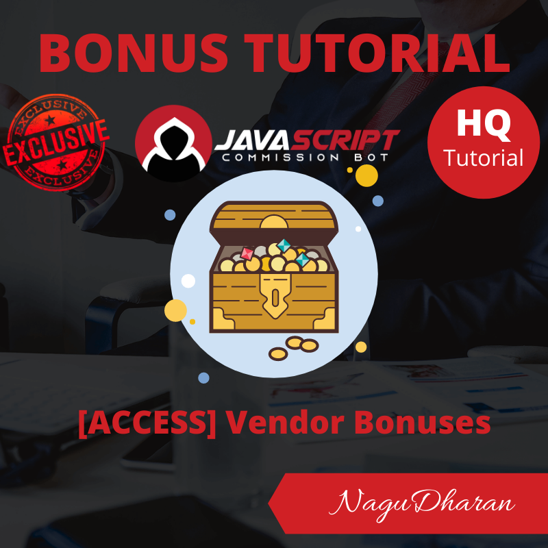 Javascript commission bot bonus#5