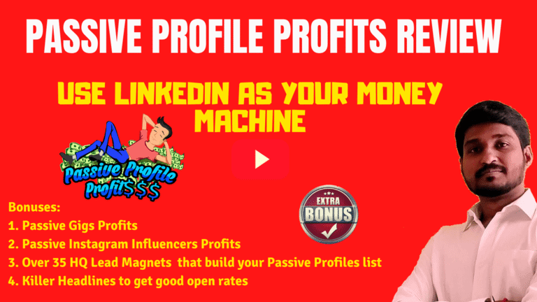 Passive profile profits review
