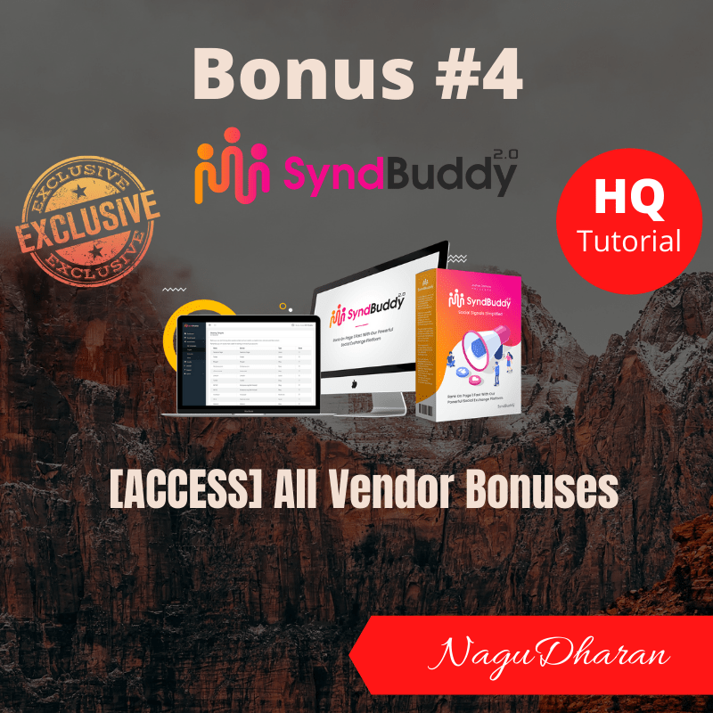 Syndbuddy 2.0 Bonus