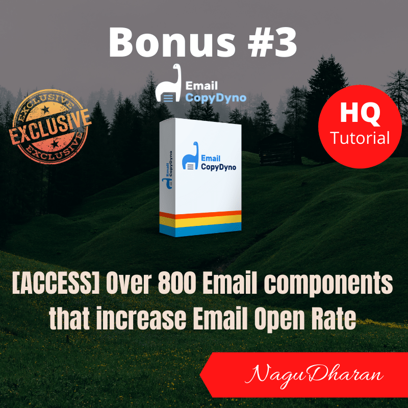 Email CopyDyno Bonus 3