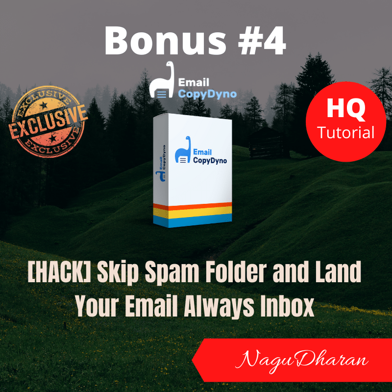 Email CopyDyno Bonus 4
