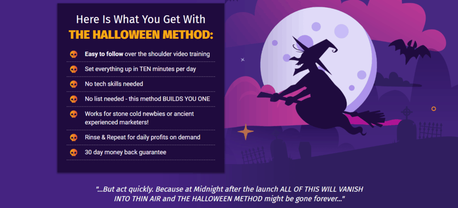 The Halloween method heading