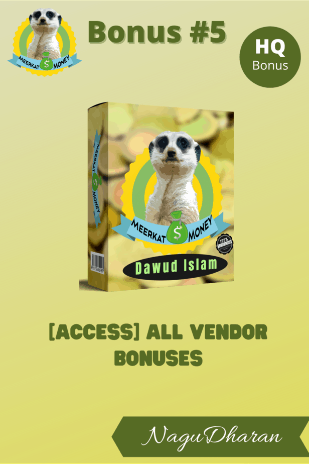 Meerkat money Review Bonus 5