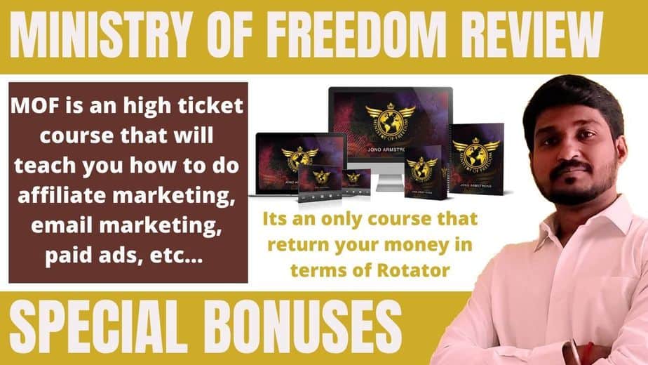 Ministry Of Freedom REVIEW✋�DONT GET MY MINISTRY OF FREEDOM TRAINING  WITHOUT CUSTOM BONUSES� - YouTube