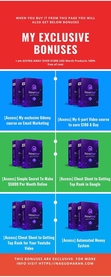 PrimeHost Bonuses PrimeHost Bonuses